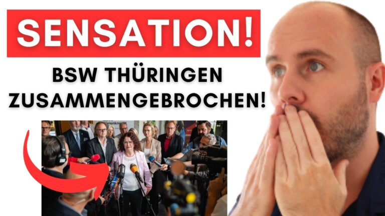 Mehr über den Artikel erfahren BSW-Abgeordnete verlassen Regierung + Voigt jetzt in Minderheit + Notfall-Parteitag einberufen!