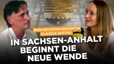 Mehr über den Artikel erfahren BSW-Spitzenkandidatin Claudia Wittig: In Sachsen-Anhalt beginnt die neue Wende