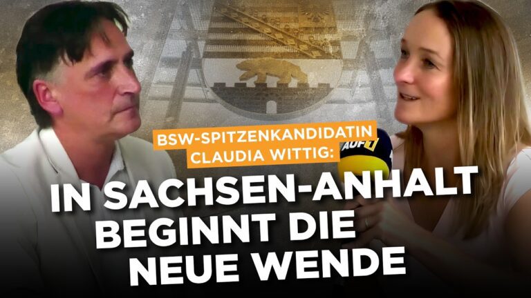 Mehr über den Artikel erfahren BSW-Spitzenkandidatin Claudia Wittig: In Sachsen-Anhalt beginnt die neue Wende