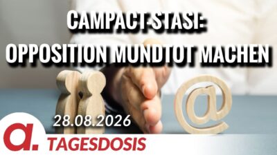 Mehr über den Artikel erfahren Campact-Stasi: Opposition mundtot machen | Von Norbert Häring | Apolut