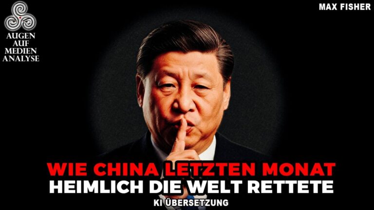 Mehr über den Artikel erfahren China hat letzten Monat heimlich die Welt gerettet (Max Fisher – Deutsch)