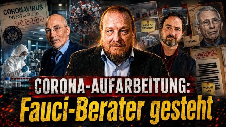 Mehr über den Artikel erfahren CORONA-AUFARBEITUNG: Fauci-Berater gesteht Verschwörung