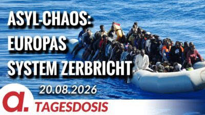 Mehr über den Artikel erfahren Das Asyl-Debakel im Mittelmeer | Von Janine Beicht | Apolut