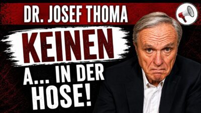 Mehr über den Artikel erfahren Denn die Deutschen haben keinen A… in der Hose | Satire mit Dr. Josef Thoma