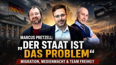 Mehr über den Artikel erfahren „Der Staat ist das Problem“ – Migration, Medienmacht & Team Freiheit