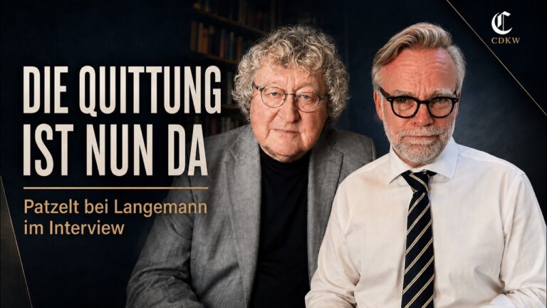 Mehr über den Artikel erfahren „Die Quittung ist nun da“ – Prof. Patzelt über Brandmauer, Parteien und Wählerwillen
