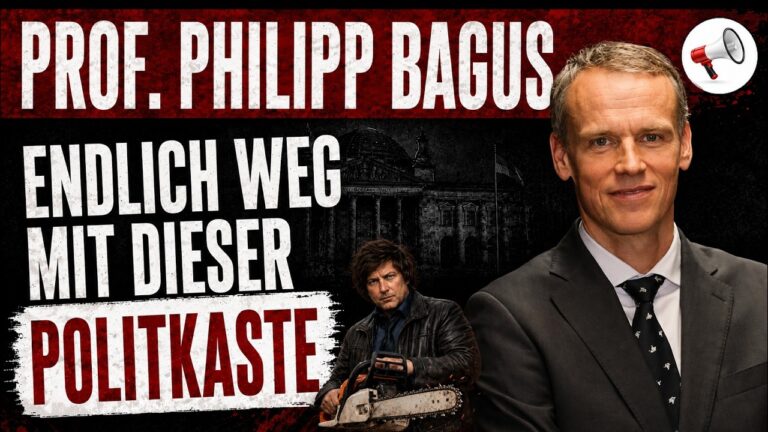 Mehr über den Artikel erfahren Dieses System muss weg! Deutschland braucht die Kettensäge! | Prof. Philipp Bagus im Gespräch