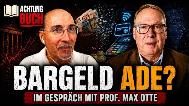 Mehr über den Artikel erfahren Digitale Kontrolle, Krieg & Krise –  Warum Bargeld jetzt überlebenswichtig wird – Prof. Max Otte