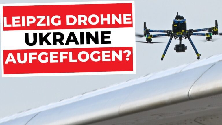Mehr über den Artikel erfahren Drohnen-Lüge: 4 Stunden Flug? Die absurde Leipzig-Akte | Geopolitik 2026 & Flughafen Leipzig