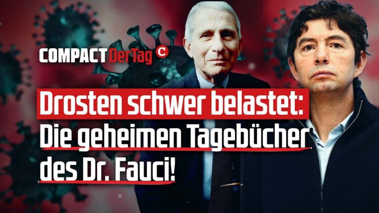 Mehr über den Artikel erfahren Drosten schwer belastet: Die geheimen Tagebücher des Dr. Fauci!💥