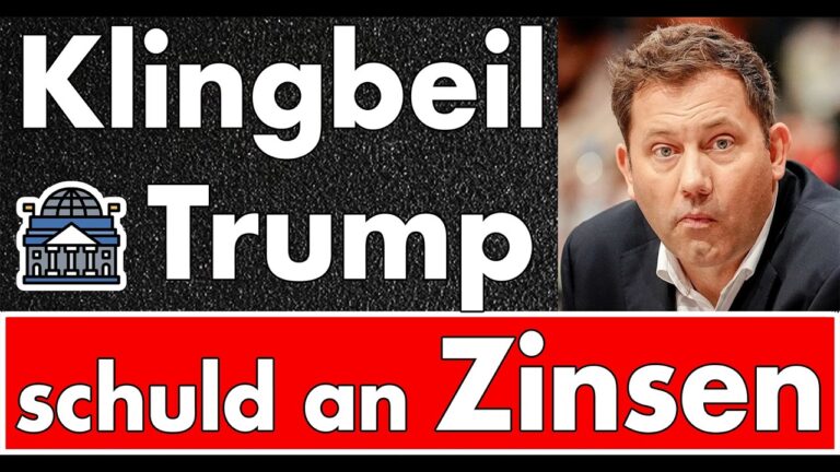 Mehr über den Artikel erfahren Dumm, dümmer, Lars Klingbeil! Trump ist schuld an steigenden Zinsen & morgen kommt der Osterhase!