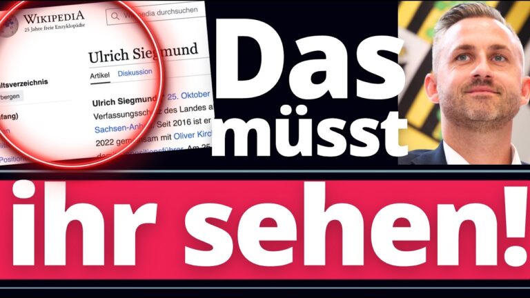 Mehr über den Artikel erfahren EIL: Linker Shitstorm gegen Ulrich Siegmund KRACHT VOLLSTÄNDIG auseinander!