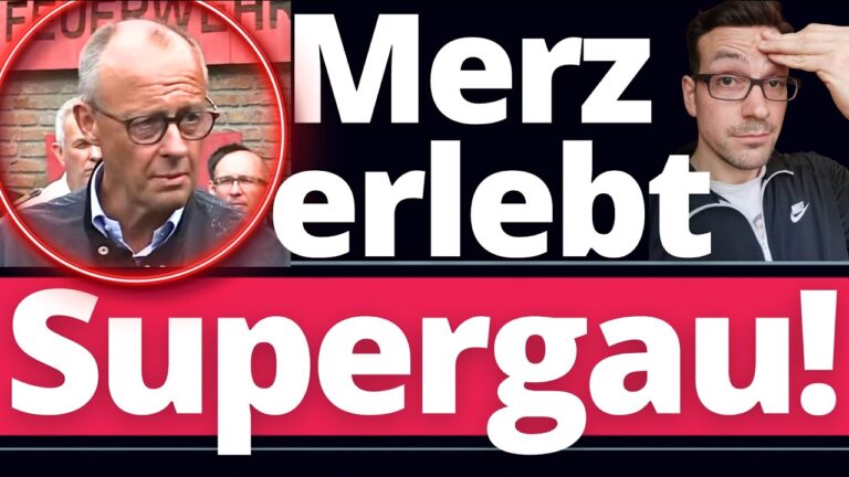 Mehr über den Artikel erfahren Eil: Merz Feuerwehrbesuch gerät zum absoluten Desaster!