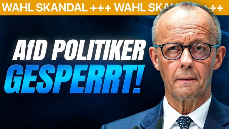 Mehr über den Artikel erfahren EILT: AfD POLITIKER von Wahl AUSGESCHLOSSEN!