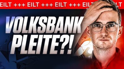 Mehr über den Artikel erfahren EILT: VOLKSBANK PLEITE?! Ist DEIN Geld bei noch SICHER?!