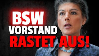 Mehr über den Artikel erfahren 💥BSW Vorstand FORDERT Ende der Koalition in Thüringen!!