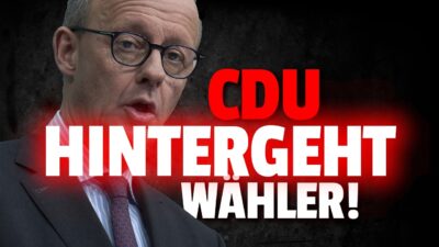 Mehr über den Artikel erfahren 💥Interne Mails GELEAKT: CDU hintergeht SPD und Wähler!!