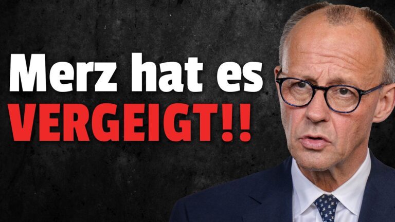 Mehr über den Artikel erfahren 💥Merz hat „Amtseid GEBROCHEN: SCHWERSTE Vorwürfe!