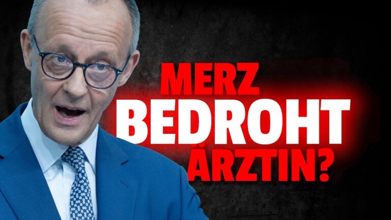 Mehr über den Artikel erfahren 💥Merz soll Kinderärztin GEDROHT haben! Lage eskaliert vollständig!