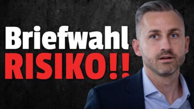Mehr über den Artikel erfahren 💥Nach Ben ungeskriptet mit Siegmund: WARNUNG vor Briefwahlen!