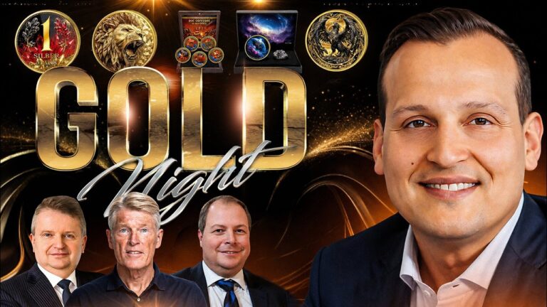 Mehr über den Artikel erfahren Gold Night LIVE: Ernst Wolff, Dimitri Speck & Spiegelsperger packen aus!