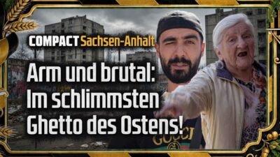 Mehr über den Artikel erfahren Halle-Neustadt: Besuch im Ghetto!