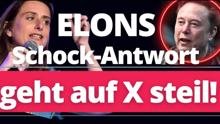 Mehr über den Artikel erfahren HERVORRAGEND! Elon lässt sich DREISTEN Angriff der Grünen NICHT BIETEN!