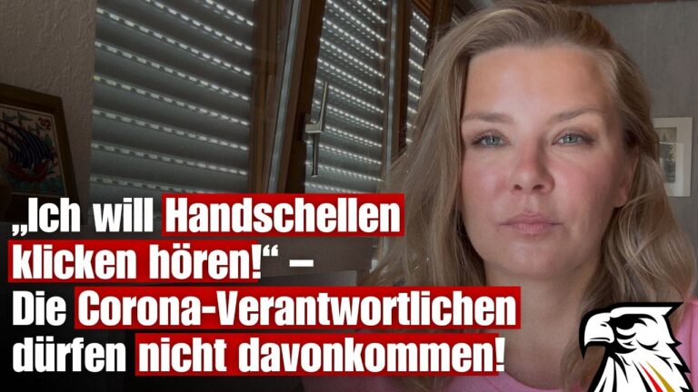 Mehr über den Artikel erfahren „Ich will Handschellen klicken hören!“ – Die Corona-Verantwortlichen dürfen nicht davonkommen!