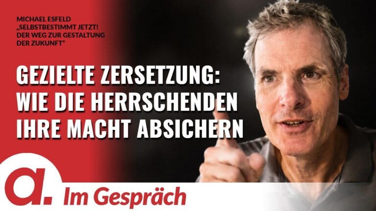 Mehr über den Artikel erfahren Im Gespräch: Michael Esfeld | „Selbstbestimmt jetzt! Der Weg zur Gestaltung der Zukunft“ | Apolut
