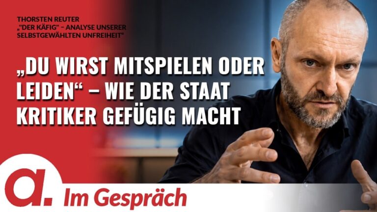 Mehr über den Artikel erfahren Im Gespräch: Thorsten Reuter | „Der Käfig“ – Analyse unserer selbstgewählten Unfreiheit | Apolut