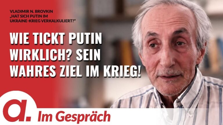 Mehr über den Artikel erfahren Im Gespräch: Vladimir N. Brovkin | Hat sich Putin im Ukraine-Krieg verkalkuliert? | Apolut