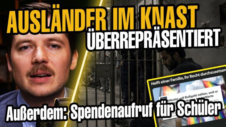 Mehr über den Artikel erfahren Immer mehr Ausländer im Knast – ÜBERRASCHUNG