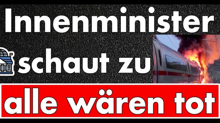 Mehr über den Artikel erfahren Inferno im Tunnel: Zug brennt 2 Stunden ohne Rettung – Übung zeigt dysfunktionale Deutsche Bahn!