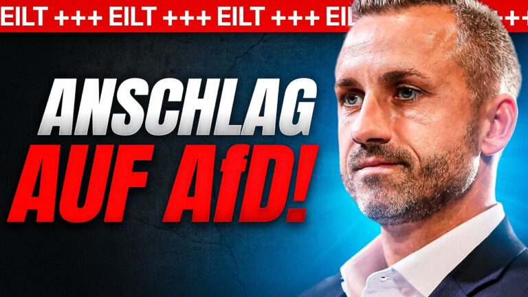 Mehr über den Artikel erfahren JETZT: ANSCHLAG auf AfD! DAS hat SYSTEM!