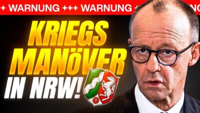 Mehr über den Artikel erfahren JETZT GERADE: KRIEGS MANÖVER in NRW! Bist DU betroffen?!