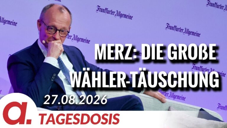 Mehr über den Artikel erfahren Kanzler der gebrochenen Schwüre | Von Janine Beicht | Apolut