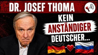 Mehr über den Artikel erfahren Kein anständiger Deutscher… | Satire mit Dr. Josef Thoma