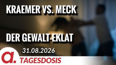Mehr über den Artikel erfahren Kraemer vs. Meck: Der Gewalt-Eklat | Von Paul Clemente | Apolut