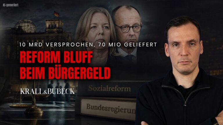 Mehr über den Artikel erfahren Krall & Bubeck: Bas steht auf der Bremse, Merz schweigt seit Monaten!