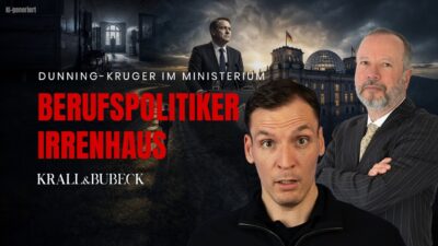 Mehr über den Artikel erfahren Krall & Bubeck: Politikerhaftung JETZT, sagt Krall, Klingbeil zittert.
