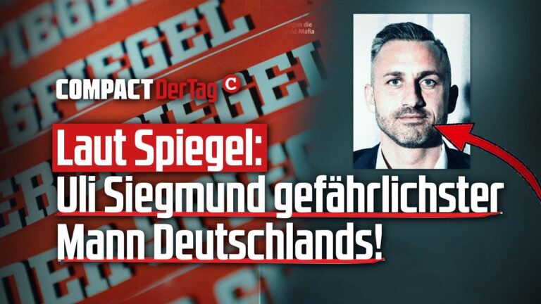 Mehr über den Artikel erfahren Laut Spiegel: Uli Siegmund gefährlichster Mann Deutschlands!💥
