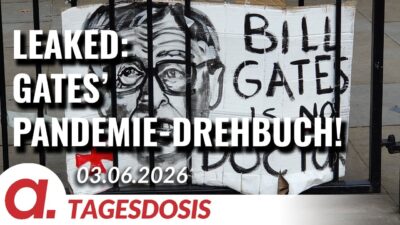 Mehr über den Artikel erfahren Leaking-Bombe: Das Pandemie-Drehbuch von Bill Gates | Von Paul Clemente | Apolut