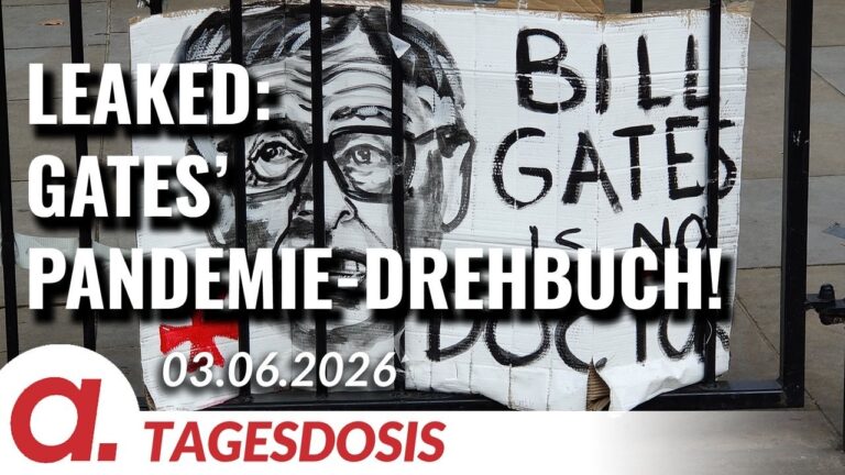 Mehr über den Artikel erfahren Leaking-Bombe: Das Pandemie-Drehbuch von Bill Gates | Von Paul Clemente | Apolut