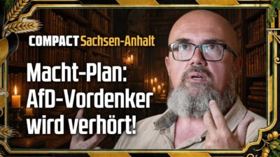 Mehr über den Artikel erfahren Macht-Plan: AfD-Vordenker wird verhört!