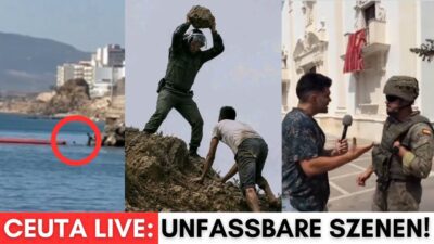 Mehr über den Artikel erfahren Marokko schleuste Geheimdienstagenten ein + Neue Spanien-Grenz ist erbärmlich + Kämpfe eskalieren
