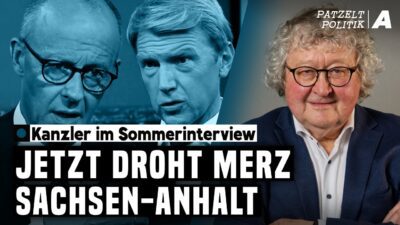 Mehr über den Artikel erfahren Merz im Sommerinterview: „Das ist politische Hilflosigkeit“ – Patzelt Politik