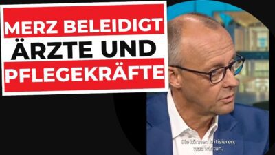 Mehr über den Artikel erfahren Merz rastet im TV aus: So wirst DU abkassiert! | GKV Sparpaket 2026