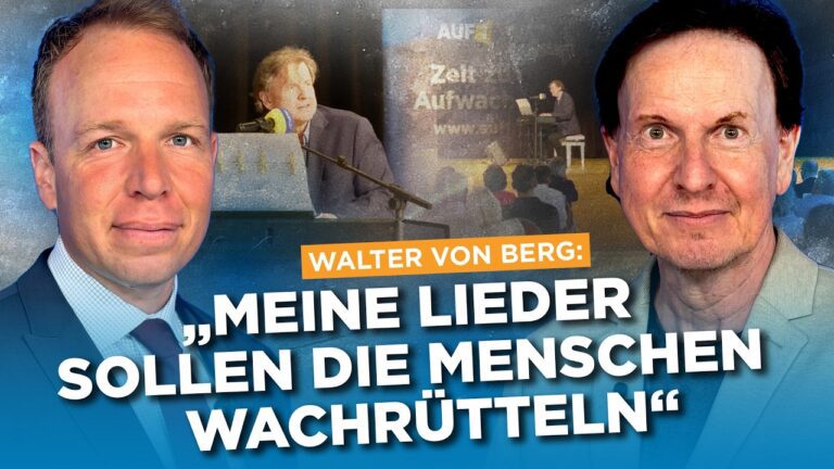 Mehr über den Artikel erfahren Musiker Walter von Berg: Meine Lieder sollen die Menschen wachrütteln!
