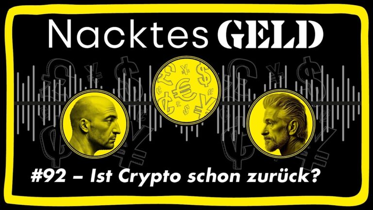 Mehr über den Artikel erfahren Nacktes Geld #92 – Ist Crypto schon zurück?