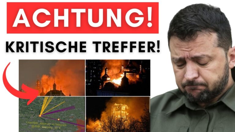Mehr über den Artikel erfahren Neuer Großangriff auf Kiew + Trump kündigt an die Ukraine zu plündern (300 Milliarden $)